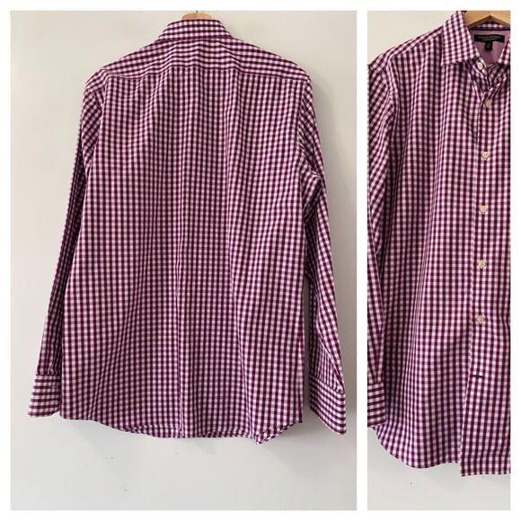 Banana Republic Men Plaid Slim fit shirt - Picture 2 of 8